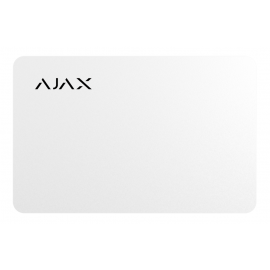 PASS-W/B Pack de 10 tarjetas Ajax de acceso sin contacto