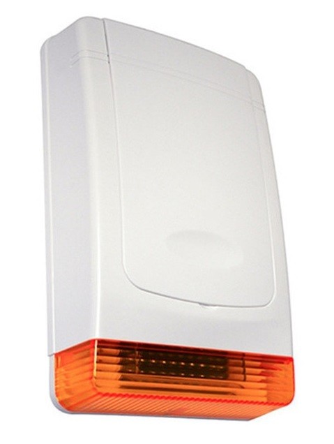 Sirena Exterior Cableada, protección IP44 / IK08 13.8 V dc y LED