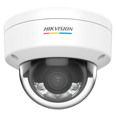 Cámara Domo IP antivandálico HIKVISION 4MP 2.8mm Tarjeta SD y micro