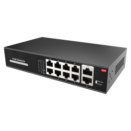 SW1008POE-100-E. Switch POE 8 puertos + 2 Uplinks