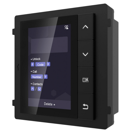 DS-KD-DIS Módulo Display para Videoportero Modular Hikvision