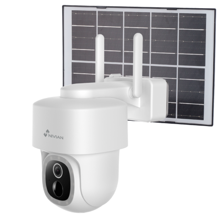 NVS-IPC-08S-BATSOLAR-L Nivian Smart Cámara PT Motorizada 3MP 2K