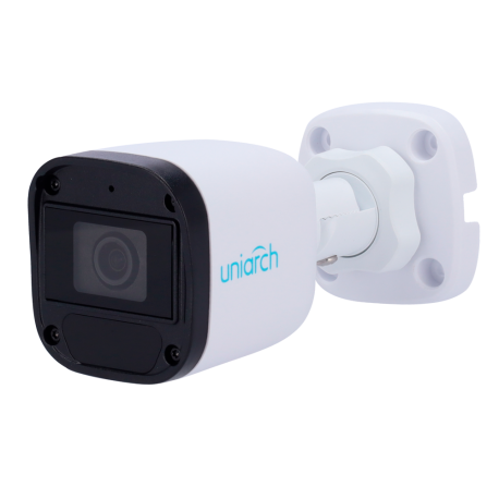 IPC-B122-APF28-ECO UNIARCH. Cámara IP Bullet de 2 Mp con lente fija 2,8 mm y leds IR 30 metros