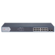Switch PoE Hikvision  16 puertos RJ45 GE + 2 puertos Gigabit SFP