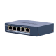 Hikvision Switch Gigabit PoE Gestionable  4 puertos PoE 802.3af/at + 1 Uplink RJ45