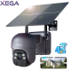 Xega XG-01 4G LTE Cámara Exterior Solar 2K HD IP66 con Batería 20 000 mAh