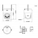 Dahua SD2A200HB-GN-AW-PV-S2 PTZ 2MP WiFi | Luz disuasoria + Altavoz + Seguimiento Inteligente WizSense
