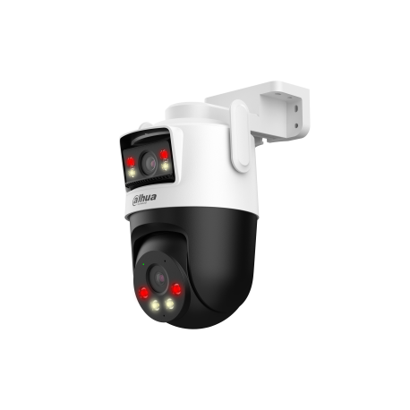 Dahua IPC-WPT1339DD-SW-3E2-PV 3MP WiFi Dual-Lens | IR 30 m + Luz Blanca + Sirena + WizSense