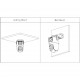 Dahua IPC-WPT1339DD-SW-3E2-PV 3MP WiFi Dual-Lens | IR 30 m + Luz Blanca + Sirena + WizSense
