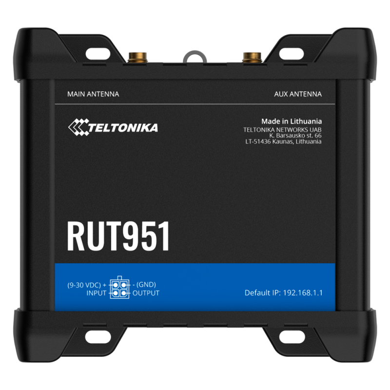 TK-RUT951-POE+ Router 4G Industrial Teltonika Dual SIM
