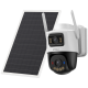 Kit Cámara 4G/WiFi IMOU AOV Dual 5MP+5MP Batería 10000mAh Panel Solar 8W