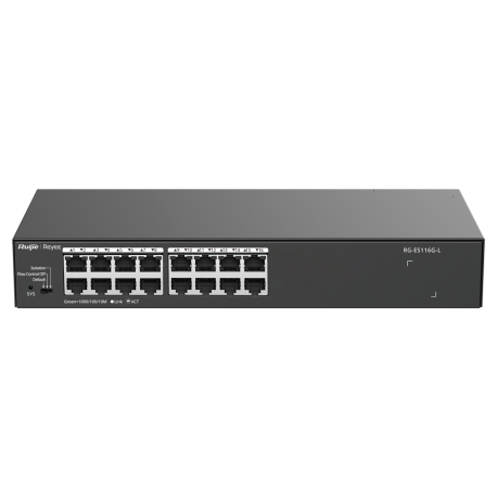 RG-ES116G-L. Reyee Switch 16 puertos RJ45 Gigabit