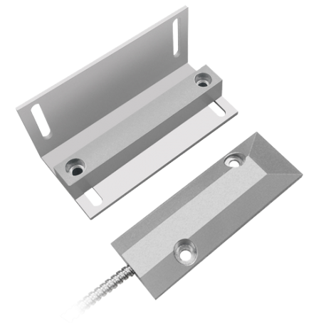 MC-RMMC-L Contacto magnético apto para instalar en metal con soporte L