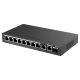 RG-ES210GS-P Reyee Switch PoE Cloud Gestionable  8 puertos PoE + 2 Uplink RJ45 + 1 SFP Combo
