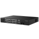 RG-ES220GS-LP Reyee Switch PoE Cloud Gestionable  16 PoE 802.3af/at + 2 SFP + 2 uplink RJ45