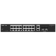 RG-ES220GS-LP Reyee Switch PoE Cloud Gestionable  16 PoE 802.3af/at + 2 SFP + 2 uplink RJ45