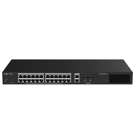 RG-ES228GS-LP Reyee Switch PoE Cloud Gestionable  24 PoE 802.3af/at + 2 SFP + 2 uplink RJ45