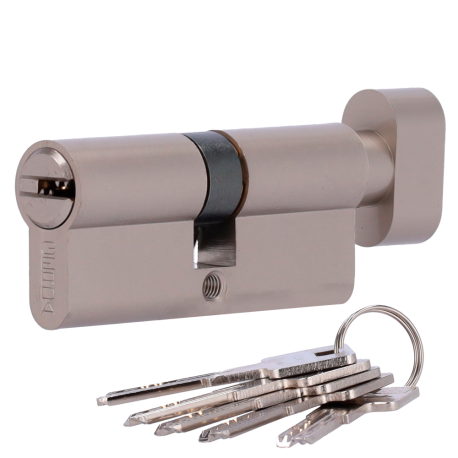 Cilindro Seguridad Doble Embrague 35x35 Tedee