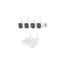 Kit Videovigilancia WiFi UNV 4 Cámaras 2MP 2.8mm Audio NVR301-08S4-LW EzView