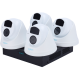Kit Videovigilancia PoE Uniarch 4 Cámaras 2MP 2.8mm IPC-T122-APF28-ECO NVR-108S3-P8-ECO EzView