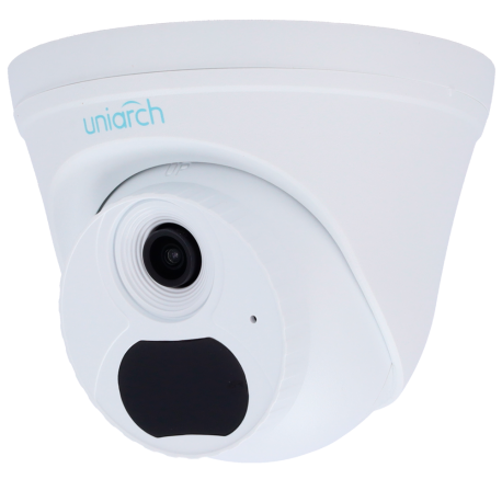 Cámara IP Turret Uniarch IPC-T132-AF28-ECO 2MP PoE 2.8mm
