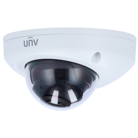 Cámara domo Uniview 4MP LightHunter con analítica IA