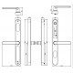 Cerradura inteligente para Hotel SL-H6105WMBP - Impermeable IP68 con TTHotel y TTLock
