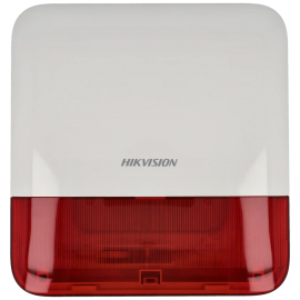 Sirena Exterior Inalámbrica Hikvision DS-PS1-E-WE - AX PRO 110dB