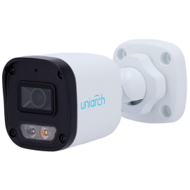 Cámara Bullet IP Uniarch 2MP – Dual Light con Micrófono y Detección de Personas