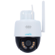 Cámara Domo PT Uniarch 5MP – WiFi, Auto Tracking y Dual Light