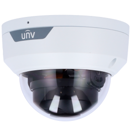 Cámara Domo Uniview 5MP EasyStar - IR 30m con Micrófono y IK10