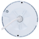 Cámara Domo Uniview 5MP EasyStar - IR 30m con Micrófono y IK10
