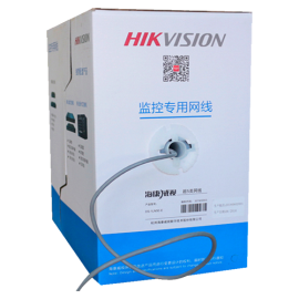 Cable UTP CAT5E Interior Hikvision DS-1LN5E-E/E – Bobina 305m Cobre OFC
