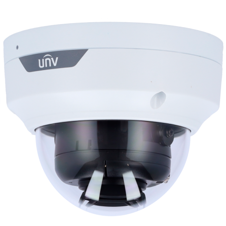 Cámara Domo Uniview 4MP ColorHunter – OwlView con Wise-ISP, IK10 y Micrófono