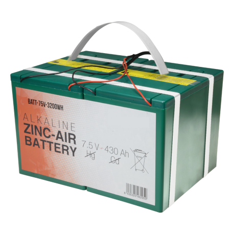 Batería de Respaldo Ajax BATT-75V-3200WH – 7.5V 3200Wh Zinc-Aire para Hub 2 y Hub 2 Plus