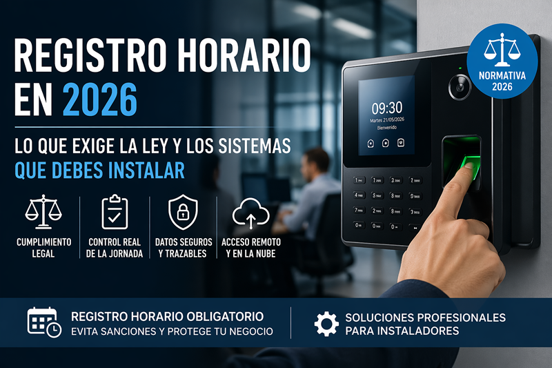  Registro horario en 2026: todas las claves que debes conocer como instalador