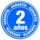 2 años de garantia