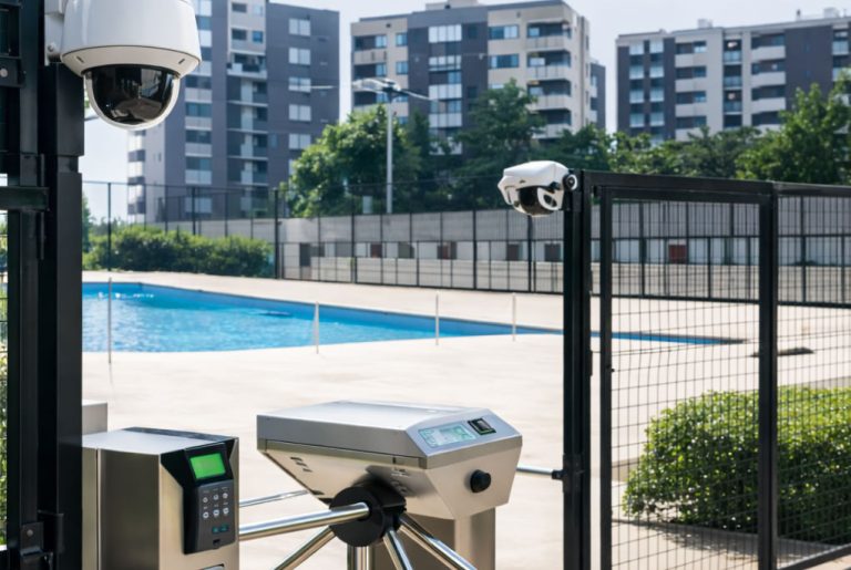 videovigilancia en zonas comunes y control de acceso